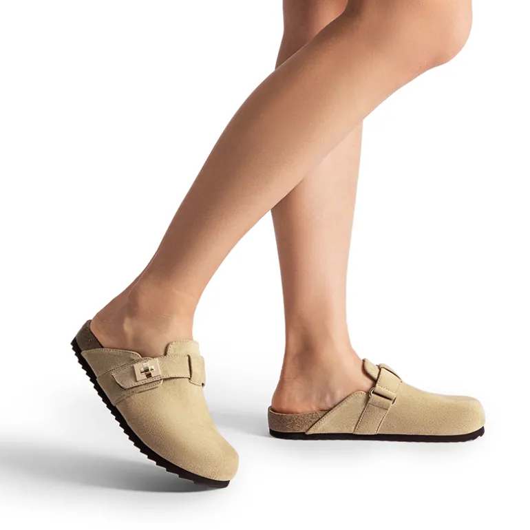 Women’s Slip-on Suede Clogs