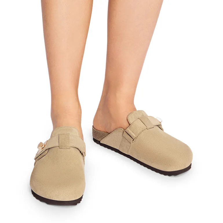 Women’s Slip-on Suede Clogs