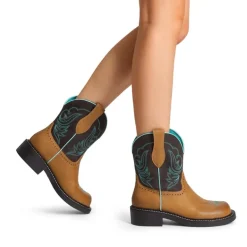 Women’s Slip-On Vintage Western Boots