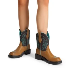 Women’s Slip-On Vintage Western Boots