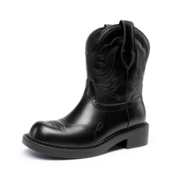 Women’s Slip-On Vintage Western Boots