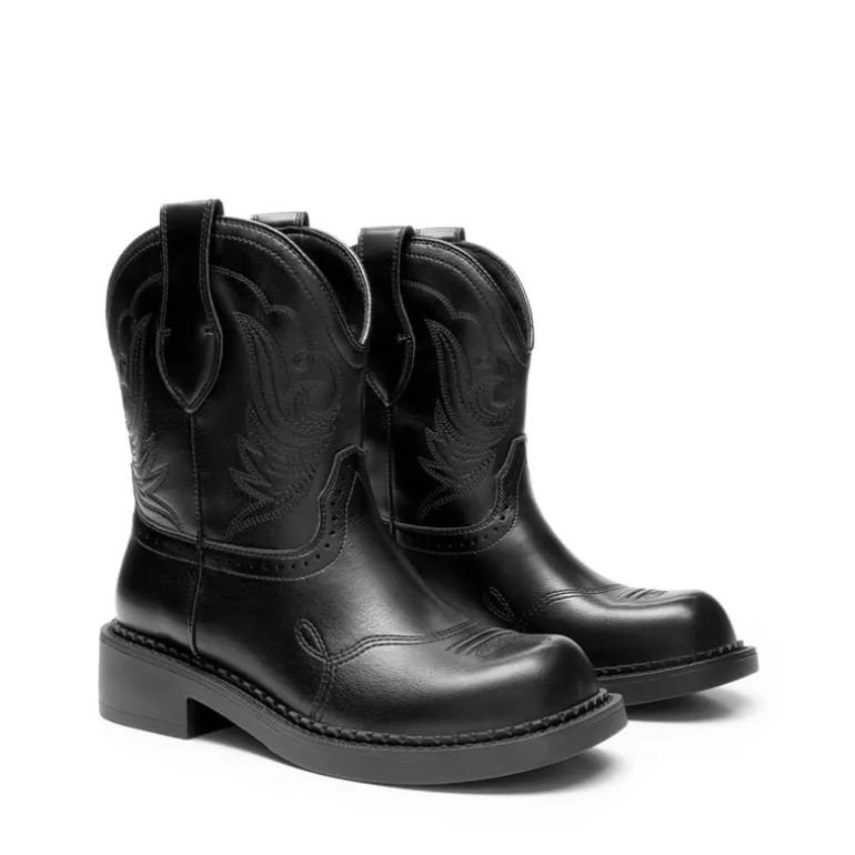 Women’s Slip-On Vintage Western Boots