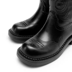 Women’s Slip-On Vintage Western Boots