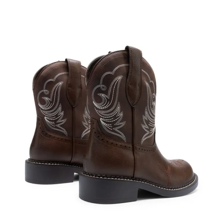 Women’s Slip-On Vintage Western Boots