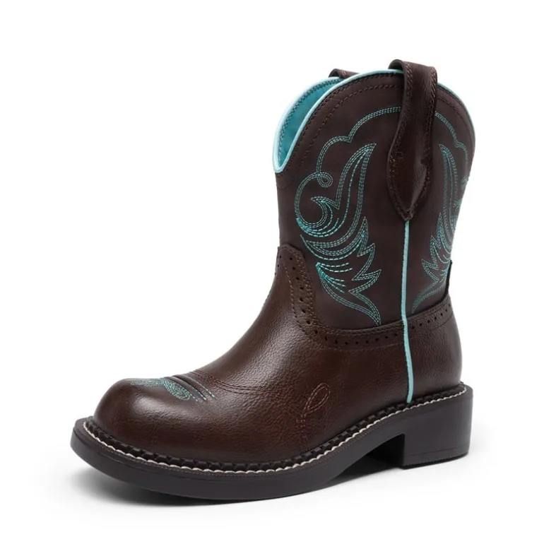 Women’s Slip-On Vintage Western Boots