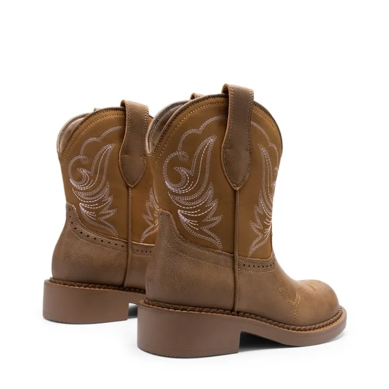 Women’s Slip-On Vintage Western Boots