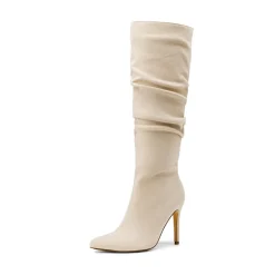 Women’s Slouch Stiletto Knee-High Boots