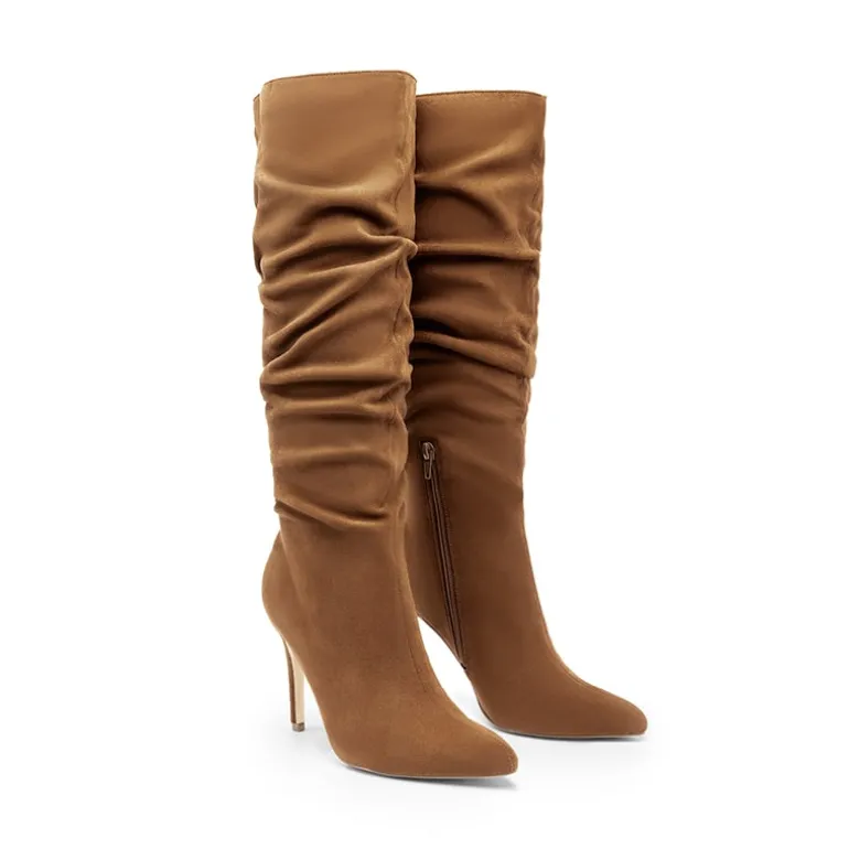 Women’s Slouch Stiletto Knee-High Boots