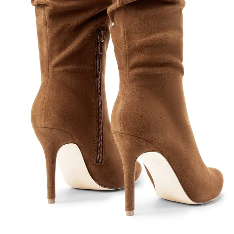 Women’s Slouch Stiletto Knee-High Boots