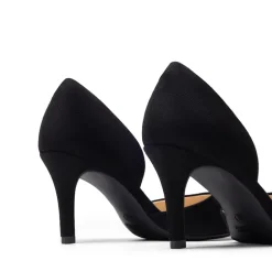 Women’s Sophisticated V-Cut Mid Heel Pumps