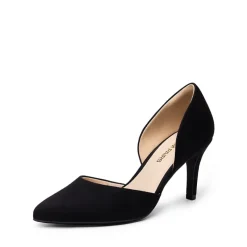 Women’s Sophisticated V-Cut Mid Heel Pumps