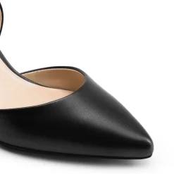 Women’s Sophisticated V-Cut Mid Heel Pumps