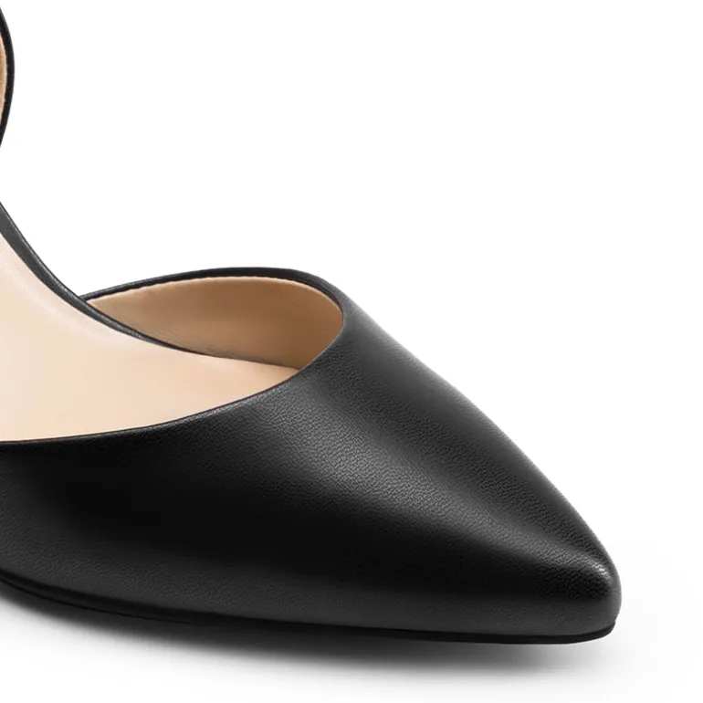 Women’s Sophisticated V-Cut Mid Heel Pumps