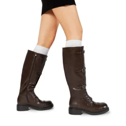 Women’s Square-Toe Block Heel Boots