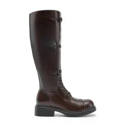 Women’s Square-Toe Block Heel Boots