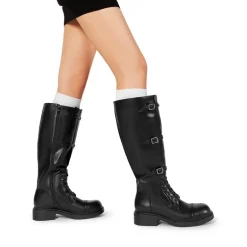 Women’s Square-Toe Block Heel Boots