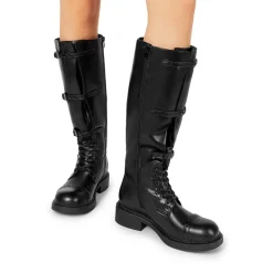Women’s Square-Toe Block Heel Boots