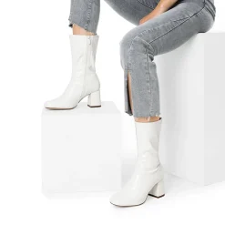 Women’s Square-Toe Block Heel Go-Go Boots
