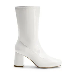 Women’s Square-Toe Block Heel Go-Go Boots