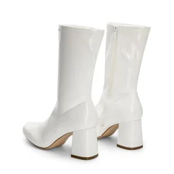 Women’s Square-Toe Block Heel Go-Go Boots
