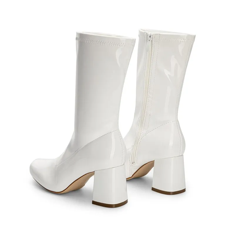 Women’s Square-Toe Block Heel Go-Go Boots