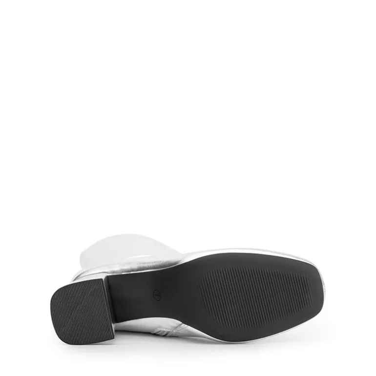 Women’s Square-Toe Block Heel Go-Go Boots
