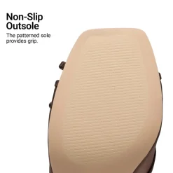 Women’s Square Toe Bow Mules with Cushioned Insole