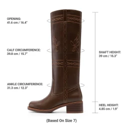 Women’s Square Toe Knee-High Western Boots