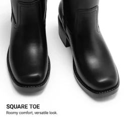 Women’s Square Toe Knee-High Western Boots