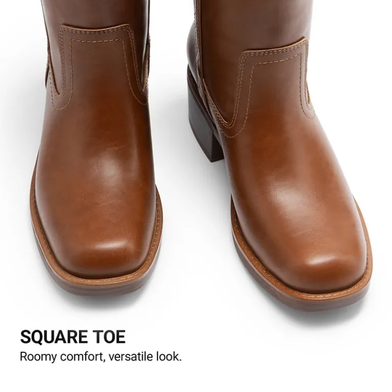 Women’s Square Toe Knee-High Western Boots