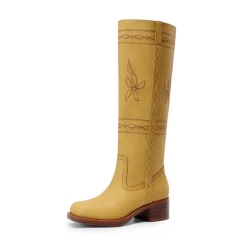 Women’s Square Toe Knee-High Western Boots