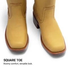 Women’s Square Toe Knee-High Western Boots