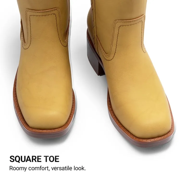 Women’s Square Toe Knee-High Western Boots