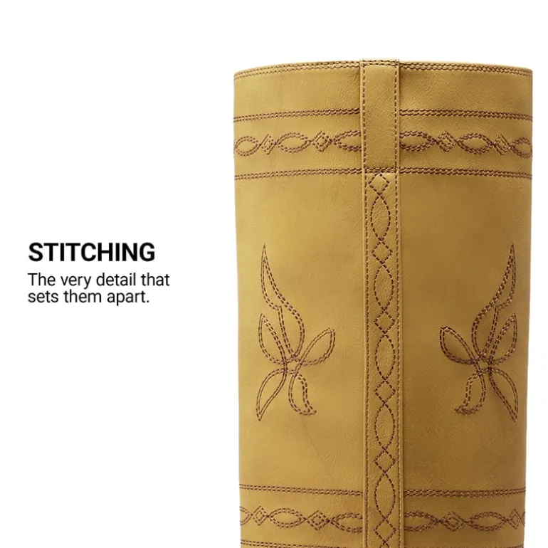 Women’s Square Toe Knee-High Western Boots
