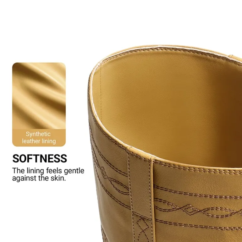 Women’s Square Toe Knee-High Western Boots