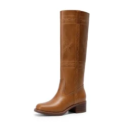 Women’s Square Toe Knee-High Western Boots