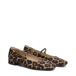 Women's Square-Toe Mary Jane Flats