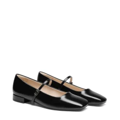Women's Square-Toe Mary Jane Flats