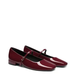 Women's Square-Toe Mary Jane Flats