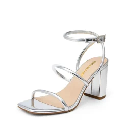 Women’s Strappy Chunky Heel Summer Sandals