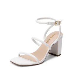 Women’s Strappy Chunky Heel Summer Sandals