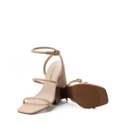 Women’s Strappy Chunky Heel Summer Sandals