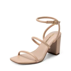 Women’s Strappy Chunky Heel Summer Sandals