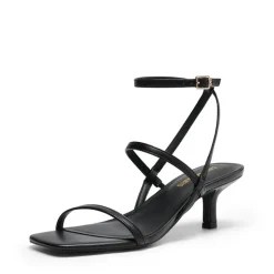 Women’s Strappy Kitten Heel Sandals