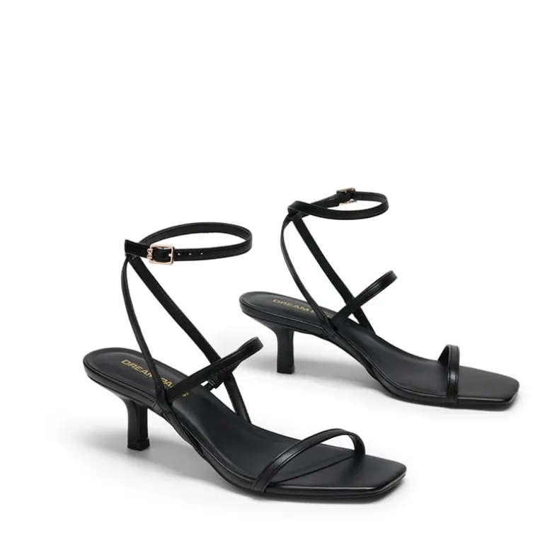 Women’s Strappy Kitten Heel Sandals