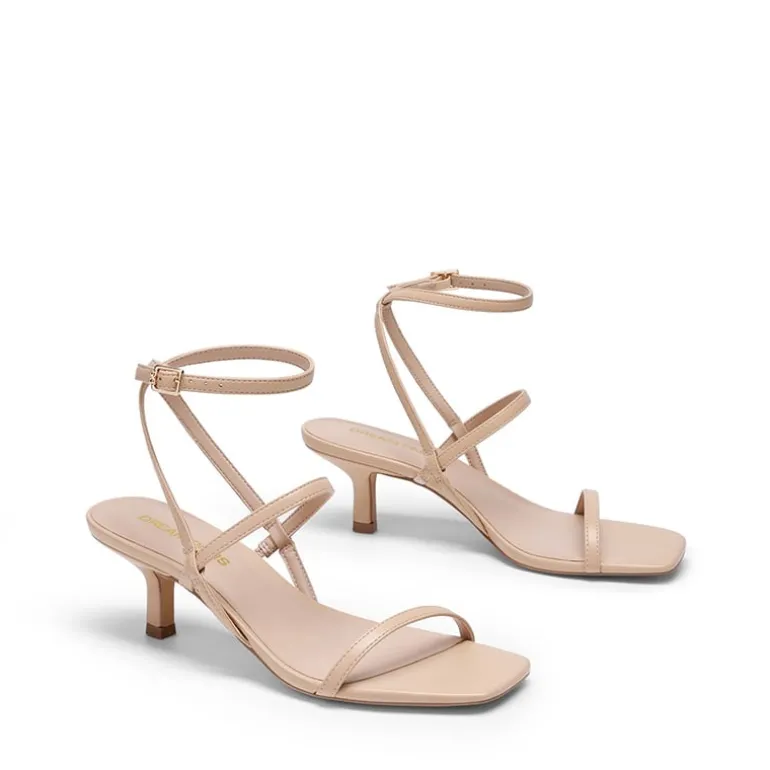 Women’s Strappy Kitten Heel Sandals
