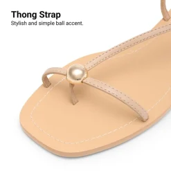 Women’s Strappy Sandals with Metal Accents