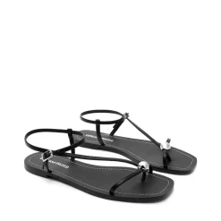 Women’s Strappy Sandals with Metal Accents