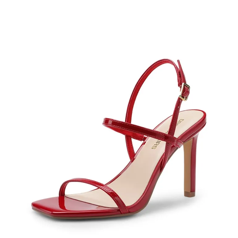 Women’s Strappy Sparkly Stiletto Heels
