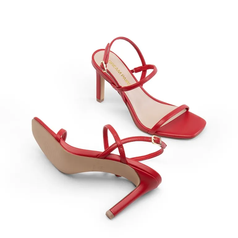Women’s Strappy Sparkly Stiletto Heels